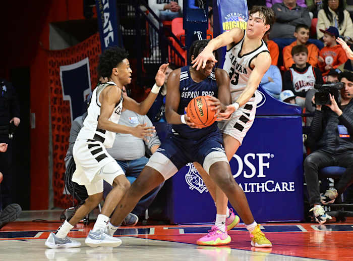 DePaul Prep Mount Carmel Illinois boys basketball March 9 2024 Tim Vizer 26798